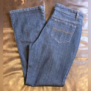 Hannah Dark Blue Straight Leg Jeans